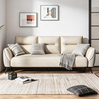 Canapés sectionnels en tissu technique anti-rayures, modernes, 3 places, inclinables, avec éponge haute densité, convertible en lit, pour salons
