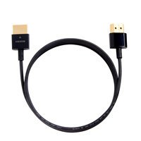 Câble HDMI VCOM Slim de 3,2 mm de diamètre, 8K 60Hz 3D, pour installation longue portée dans les maisons intelligentes, les bureaux et les établissements éducatifs