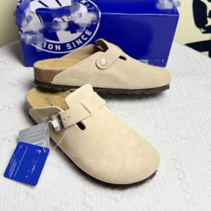 Sabots en cuir de vachette unisexes |   Semelle en EVA |   Chaussures décontractées confortables pour l'extérieur |   Nouveau style inspiré de <span class=keywords><strong>Birkenstock</strong></span> 2026 - Product Image 2