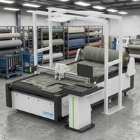 Máquina de Corte CNC para Alfombras de Coche, Alfombras de Goma EVA y Alfombras Antifatiga