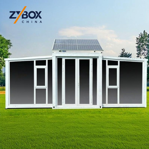 Casa Contenedor Expandible de 20 pies/30 pies, Tipo Tiny House, Completamente Amueblada con Cocina y Baño, Prefabricada, Cabaña para Airbnb en el Bosque - Product Image 1