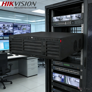 Hikvision NVR 4K de haute qualité DS-96128NI-M16 3U avec 128 entrées caméra IP, 2 sorties HDMI, bande passante sortante de 400 Mbps, évite les risques de perte de données - Product Image 2