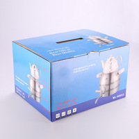 Boîte d'emballage en papier ondulé avec Logo personnalisé, bouilloire électrique pour usage domestique, impression couleur