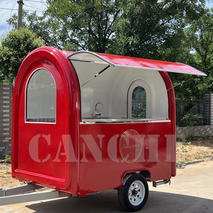 Mini Hotdog giỏ hàng kem thực phẩm di động xe tải | Trang bị đầy đủ mềm đồ uống bán hàng tự động nhà bếp thực phẩm Trailer cho bán - Product Image 1