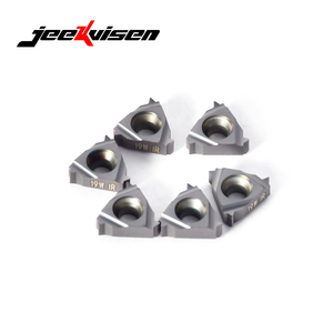 JEEKVISEN 11 IR 19W JA015P Insertos Roscados de Carburo de Tungsteno OEM con Recubrimiento PVD CVD HRC20-65 para Mecanizado de Tornos CNC - Product Image 1