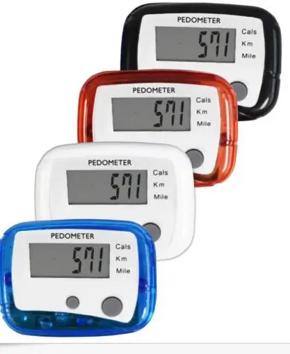 Great Standard Multifunction Pedometer Step Counter Double Button Pedometers
