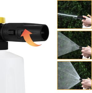 Buse de pulvérisateur Lance de mousse de neige pour <span class=keywords><strong>Karcher</strong></span> K2 K3 K4 <span class=keywords><strong>K5</strong></span> K6 K7 nettoyeurs haute pression de voiture générateur de mousse de savon Machine à laver de voiture - Product Image 5