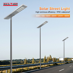 <span class=keywords><strong>Alltop</strong></span> ไฟถนนพลังงานแสงอาทิตย์แบบออลอินวัน, ไฟถนนพลังงานแสงอาทิตย์กลางแจ้งกันน้ำ50W 100W 150W 200W 250W 300W - Product Image 2