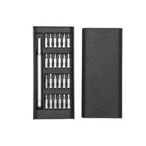Magnetic Precision Steel <b>Screwdriver</b> Set 25 in 1 24-Piece Mini Pocket Small Repair Set OEM Mobile Phone PC Use - Product Image 1