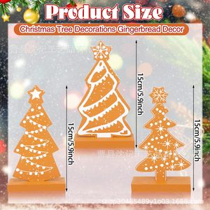 Memory Wooden <b>Christmas</b> <b>Tree</b> Decoration Stand <b>Mini</b> Festival Desktop Ornament For Holiday Decor - Product Image 4