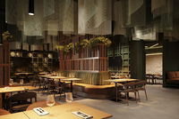 Meubles de restaurant sur mesure de luxe, banquettes, tables et chaises commerciales pour hôtel, restaurant gastronomique, projet de café