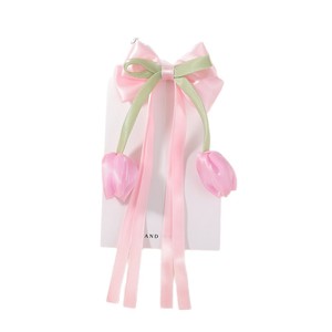 Pinza para el <span class=keywords><strong>pelo</strong></span> <span class=keywords><strong>de</strong></span> lazo <span class=keywords><strong>de</strong></span> tulipán <span class=keywords><strong>de</strong></span> cristal hecha a mano, dulce, <span class=keywords><strong>de</strong></span> gran tamaño, accesorio <span class=keywords><strong>de</strong></span> alta gama para niñas, horquilla <span class=keywords><strong>de</strong></span> lazo para el cabello, adorno para la cabeza - Product Image 5