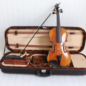 กระเป๋าไวโอลินคุณภาพสูงแบบกันน้ำ ทำจากผ้า Oxford 4/4 พร้อมไฮโกรมิเตอร์ ซับในผ้าฟลานเนล โฟมความหนาแน่นสูงสั่งทำพิเศษสำหรับไวโอลิน - Product Image 1