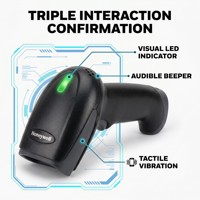 Escáner de Código de Barras Inalámbrico Honeywell 1900G 2D al por Mayor con 14 Horas de Funcionamiento Continuo, Lector QR Portátil Antideslizante en Stock
