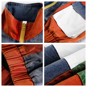 Chaqueta Deportiva Informal Unisex de Cuello Alto Estilo Hip Hop, Ligera, con Logotipo Personalizado, Impermeable, de Manga Larga - Product Image 3