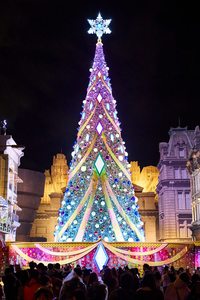 8-30ft pra-pengapian desain pemrograman, perubahan pencahayaan, Hari Natal dekorasi luar ruangan, bingkai besi, mewah pohon Natal - Product Image 3