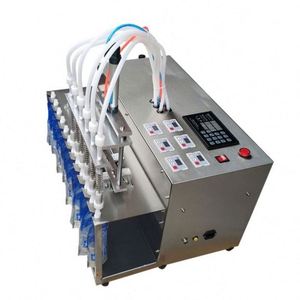 เครื่องบรรจุถุงแบบดูดสุญญากาศ 6 หัวฉีด สำหรับบรรจุของเหลวในถุงขนาดเล็ก เช่น สบู่เหลว นม เครื่องดื่ม น้ำยาซักผ้า น้ำผลไม้ - Product Image 4