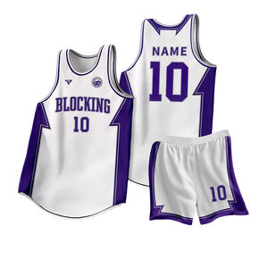 Basso MOQ a prezzi accessibili sublimazione personalizzato Set uniforme da basket abbigliamento sportivo basket abbigliamento traspirante maglia da basket - Product Image 3