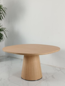 أثاث غرفة طعام إيطالي حديث فاخر دائري غرفة معيشة مطعم فريتز هانسن 8 أرجل خشبية - Product Image 5