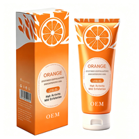 Private Label Biologische Aloë Vera Citrus Aurantium Fruitextract Verhelderende Dieptereinigende Exfoliërende Gelreiniger voor Dagelijks Gebruik