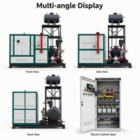 Chauffe-huile à induction électromagnétique à économie d'énergie, système en circuit fermé pour l'utilisation industrielle dans le chauffage chimique et textile