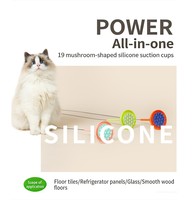 Tête de remplacement en fil d'acier et plumes pour jouet à chat à ventouse, pour l'auto-amusement des chats, jouets éducatifs et fournitures pour animaux de compagnie