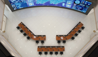Kesino vente directe console de salle de contrôle CCTV multifonctionnelle intégrateur de système console de centre de commande de contrôle intelligente
