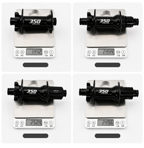 Moyeu de vélo de montagne GOLDIX M350 Boost en alliage d'aluminium, avant/arrière, 32H, roulement étanche, frein à disque 6 boulons, système à cliquet 36T, système J-Bend HG - Product Image 6