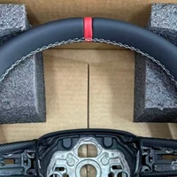 Volant de voiture en cuir pour Audi B8 B9 C8 C6 C7 S7 S4 A3 A4 A5 A6 A7 A8 Q3 Q5 Q7 R8 RS3 RS5 TTRS Accessoires de voiture