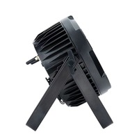 BOTAI 216W étanche RGBWAUV PAR lumière 12x18W 6-en-1 batterie LED faisceau lumières pour KTV aluminium lampe corps DMX contrôle