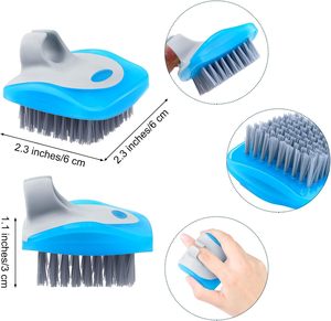 แปรงขัดผักผลไม้แบบขายส่ง ขนแปรงยืดหยุ่นสำหรับทำความสะอาดอาหารในครัว - Product Image 5