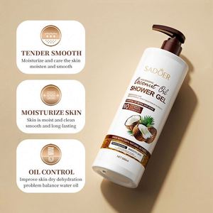 ครีมอาบน้ำน้ำมันมะพร้าวบำรุง500มล. มีกลิ่นหอม OEM ใหม่ครีมอาบน้ำ - Product Image 4