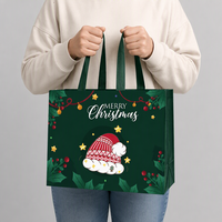Sacs cadeaux en stock, nouveaux sacs de courses non tissés pour Halloween et Noël