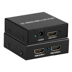 GC กล่องแยก <span class=keywords><strong>HDMI</strong></span> 1x2 <span class=keywords><strong>4K</strong></span> 60Hz <span class=keywords><strong>HDMI</strong></span> 2.0 ตัวแยกสัญญาณภาพและเสียง 1 เข้า 2 ออก รองรับ <span class=keywords><strong>HDCP</strong></span> <span class=keywords><strong>2.2</strong></span> - Product Image 1