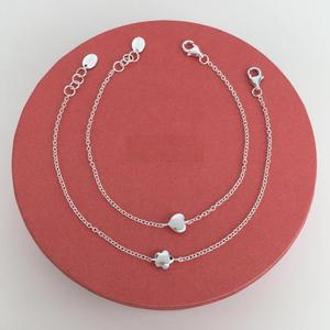 Trang Sức Thanh Nhàn Đồ Trang Sức Thấp Moq 925 Sterling Silver Màu Zircon Ngọc Trai Tây Ban Nha Touses Gấu 18K Mạ Vàng Vòng Đeo Tay Quyến Rũ - Product Image 2