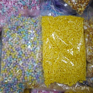 Perles de sucre comestibles pour pâtisserie, 1 kg, billes de sucre solides, bonbons Jimmies, décorations pour gâteaux, fournitures de décoration de gâteaux - Product Image 2