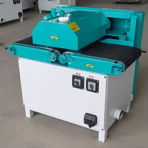 Small-scale Electric wood cutting Woodworking circular multi rip blade wood design multi-blade timber saw cutting machine