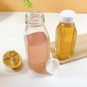 空の300ml、500ml、1000mlのガラス製牛乳・ジュースボトル（タンパーエビデントキャップ付き、飲料包装用プレスアンドターンキャップ） - Product Image 5