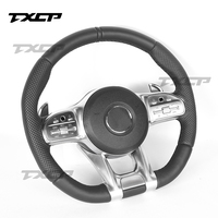 Compatible con Benz C43 GLC300 GLC63 E53 CLS53 A220 S560 GLE63 W205 W206 W204 W213 W222 W207 W219 W218 para W211, Fibra de Carbono Deportiva
