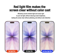 Échantillon gratuit Film hydrogel EPU 180*120mm Anti-traces de doigts Anti-rayures Protection d'écran 3D Lumière rouge pour machine de découpe