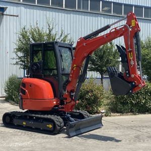 Kostenloser Versand CE EPA <span class=keywords><strong>Mini</strong></span>-Bagger 3,5 Tonnen 3 Tonnen Raupenbagger Erdbewegungsmaschine - Product Image 6