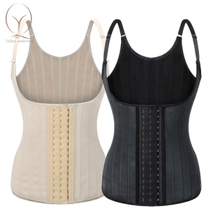 <span class=keywords><strong>En</strong></span> gros, Corset amincissant <span class=keywords><strong>en</strong></span> latex à 25 baleines <span class=keywords><strong>en</strong></span> acier, gilet <span class=keywords><strong>de</strong></span> compression pour la perte <span class=keywords><strong>de</strong></span> poids et le remodelage corporel pour femmes - Product Image 2