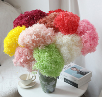 Bunga Dekorasi Pernikahan Hydrangea Anna Abadi Berkualitas Tinggi Grosir Warna Putih Pink Merah Kuning Warna-warni