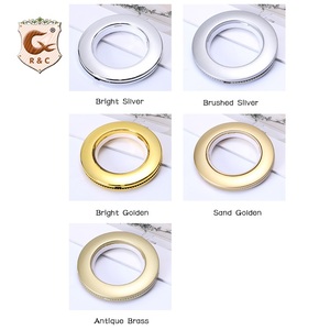 R&C Manufacture : Accessoires de rideaux de haute qualité, anneaux à œillets en plastique pour rideaux - Product Image 3