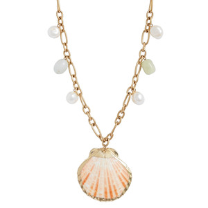 Collana con Catena di Conchiglie - Product Image 4