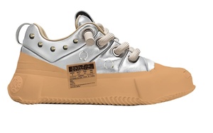 OEM ODM Sneaker Custom borchiate produzione di <span class=keywords><strong>scarpe</strong></span> <span class=keywords><strong>da</strong></span> <span class=keywords><strong>corsa</strong></span> <span class=keywords><strong>da</strong></span> uomo in acciaio <span class=keywords><strong>chiodate</strong></span> <span class=keywords><strong>scarpe</strong></span> <span class=keywords><strong>da</strong></span> <span class=keywords><strong>corsa</strong></span> personalizzate con rivetti DIY strass con LOGO firmato - Product Image 4