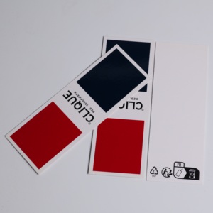 Etiquetas colgantes de papel ecológicas personalizadas de lujo para ropa, marca al por mayor para etiqueta de ropa - Product Image 4