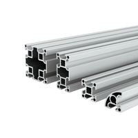 Profils d'extrusion en aluminium de série 6000 personnalisés à rainure en T 3060 pour dissipateur de chaleur et applications LED, prix d'usine