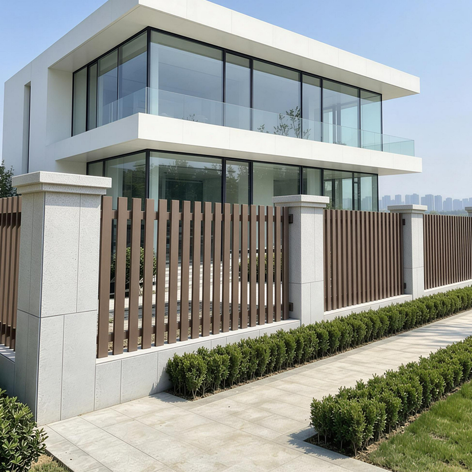 Slim Minimalist Balcony Railing Modern Simple Design Aluminum Balcony ...