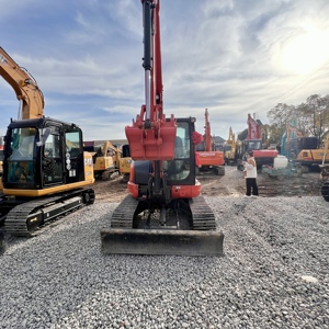 Mini-excavatrice d'occasion KUBOTA KX165 de haute qualité, faible nombre d'heures de travail, achetée par de nombreuses personnes, vente au comptant - Product Image 3